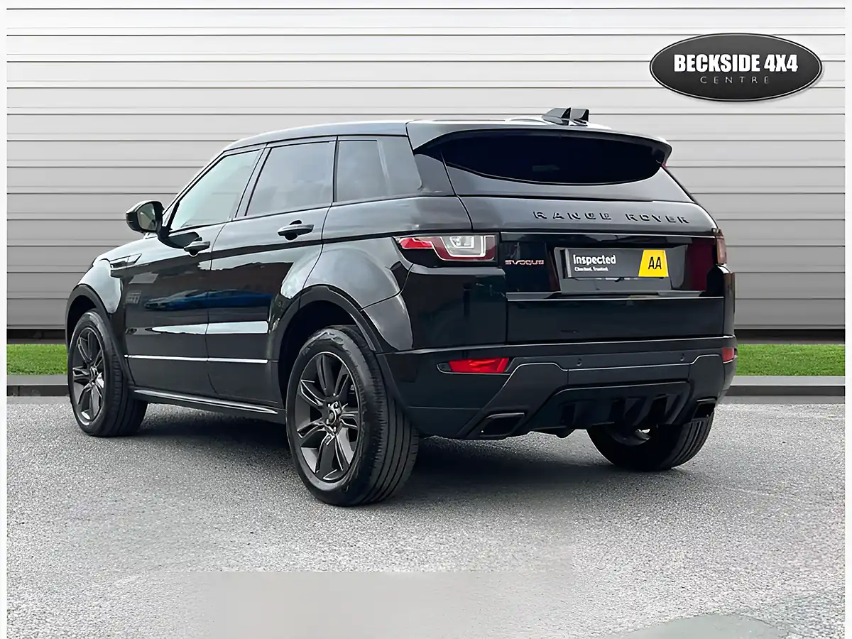 Used 2018 Land Rover Range Rover Evoque Landmark Santorini Black - Interior and Exterior details 7