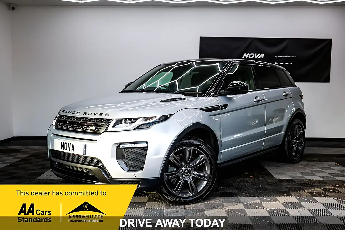 Used 2018 Land Rover Range Rover Evoque Landmark Silver - Front View