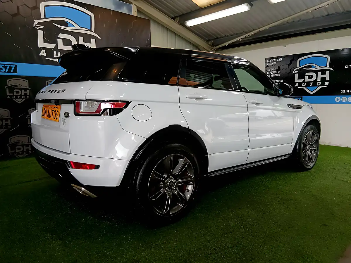 Used 2018 Land Rover Range Rover Evoque Landmark White - Interior and Exterior details 2