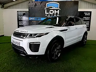 Used 2018 Land Rover Range Rover Evoque Landmark White - Interior and Exterior details 6