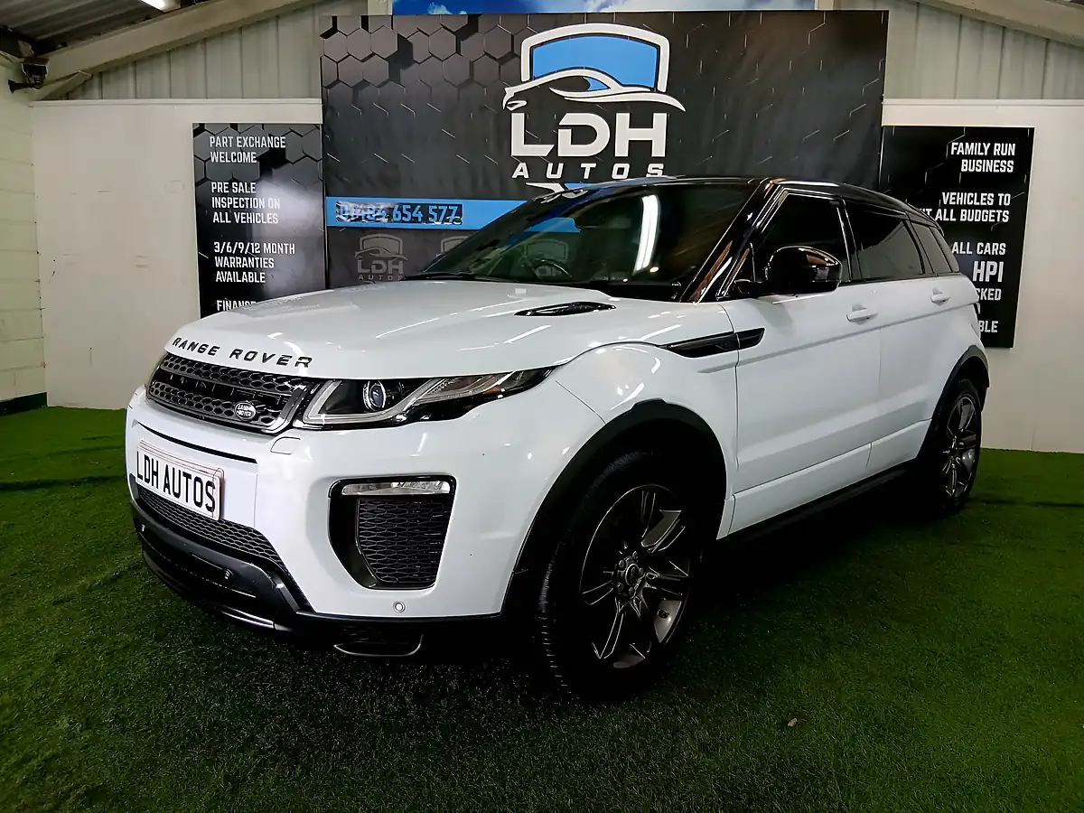 Used 2018 Land Rover Range Rover Evoque Landmark White - Interior and Exterior details 6
