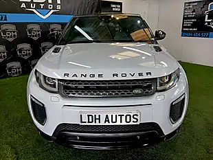 Used 2018 Land Rover Range Rover Evoque Landmark White - Interior and Exterior details 7