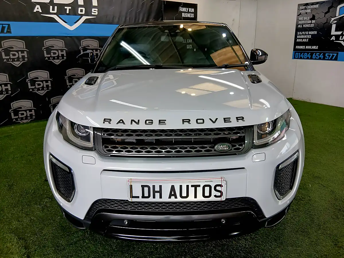Used 2018 Land Rover Range Rover Evoque Landmark White - Interior and Exterior details 7