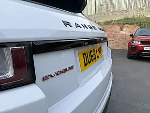 Used 2018 Land Rover Range Rover Evoque Landmark White - Interior and Exterior details 15