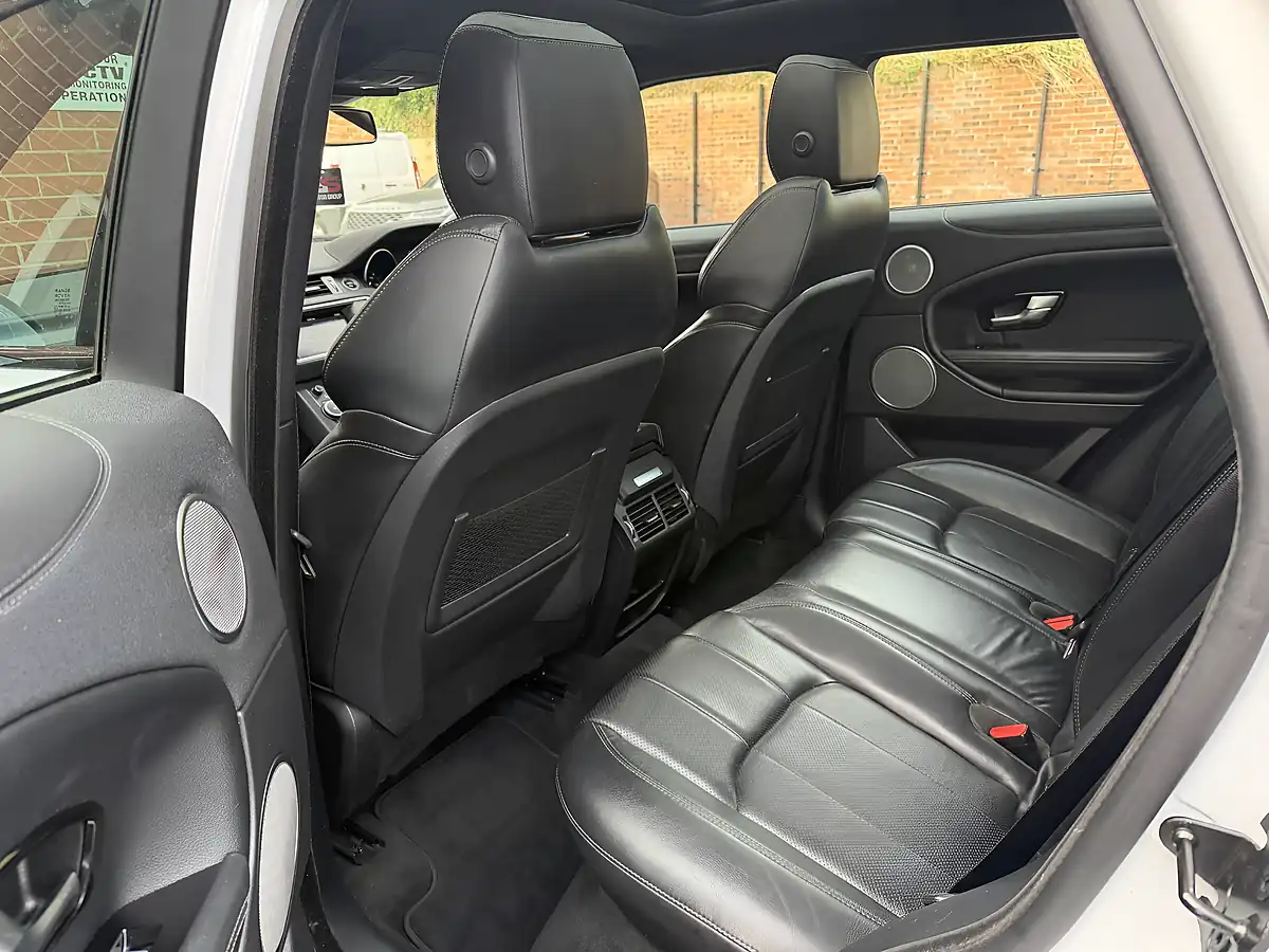 Used 2018 Land Rover Range Rover Evoque Landmark White - Interior and Exterior details 16