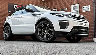 Used 2018 Land Rover Range Rover Evoque Landmark White - Interior and Exterior details 2