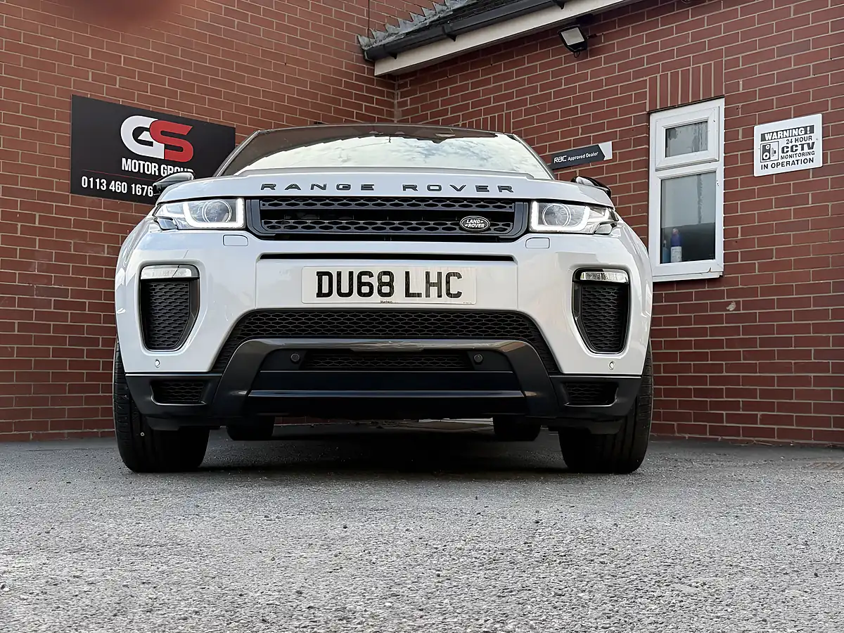 Used 2018 Land Rover Range Rover Evoque Landmark White - Interior and Exterior details 4