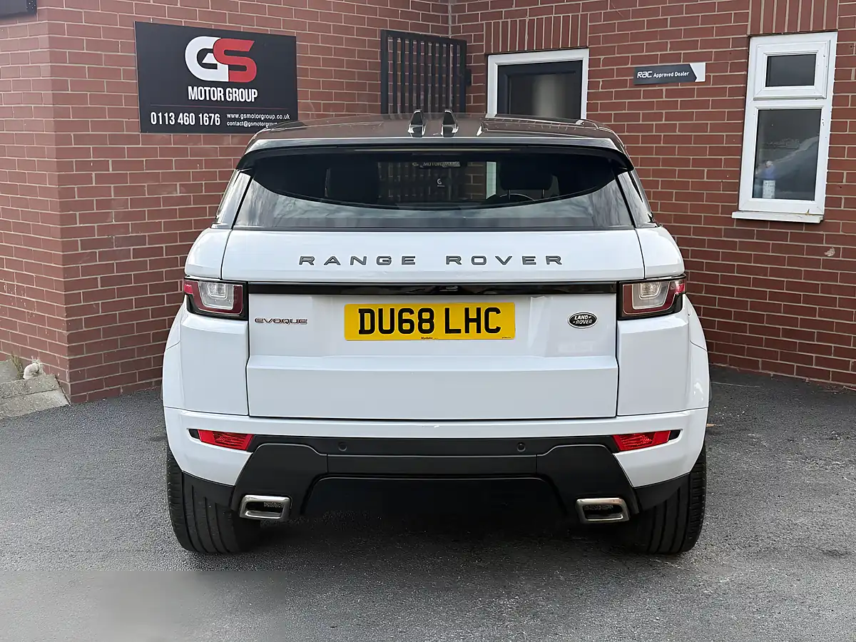 Used 2018 Land Rover Range Rover Evoque Landmark White - Interior and Exterior details 9