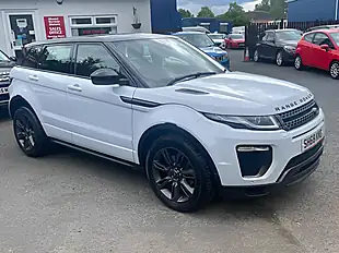 Used 2018 Land Rover Range Rover Evoque Landmark White - Interior and Exterior details 10