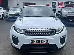 Used 2018 Land Rover Range Rover Evoque Landmark White - Interior and Exterior details 11