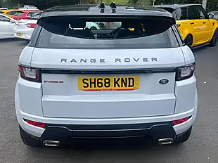 Used 2018 Land Rover Range Rover Evoque Landmark White - Interior and Exterior details 7