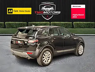 Used 2018 Land Rover Range Rover Evoque Se Black - Interior and Exterior details 8