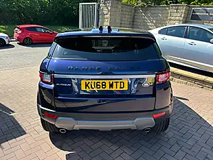 Used 2018 Land Rover Range Rover Evoque Se Blue - Interior and Exterior details 10