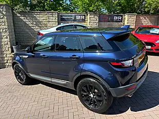 Used 2018 Land Rover Range Rover Evoque Se Blue - Interior and Exterior details 8