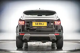 Used 2018 Land Rover Range Rover Evoque Se Tech Black - Interior and Exterior details 10