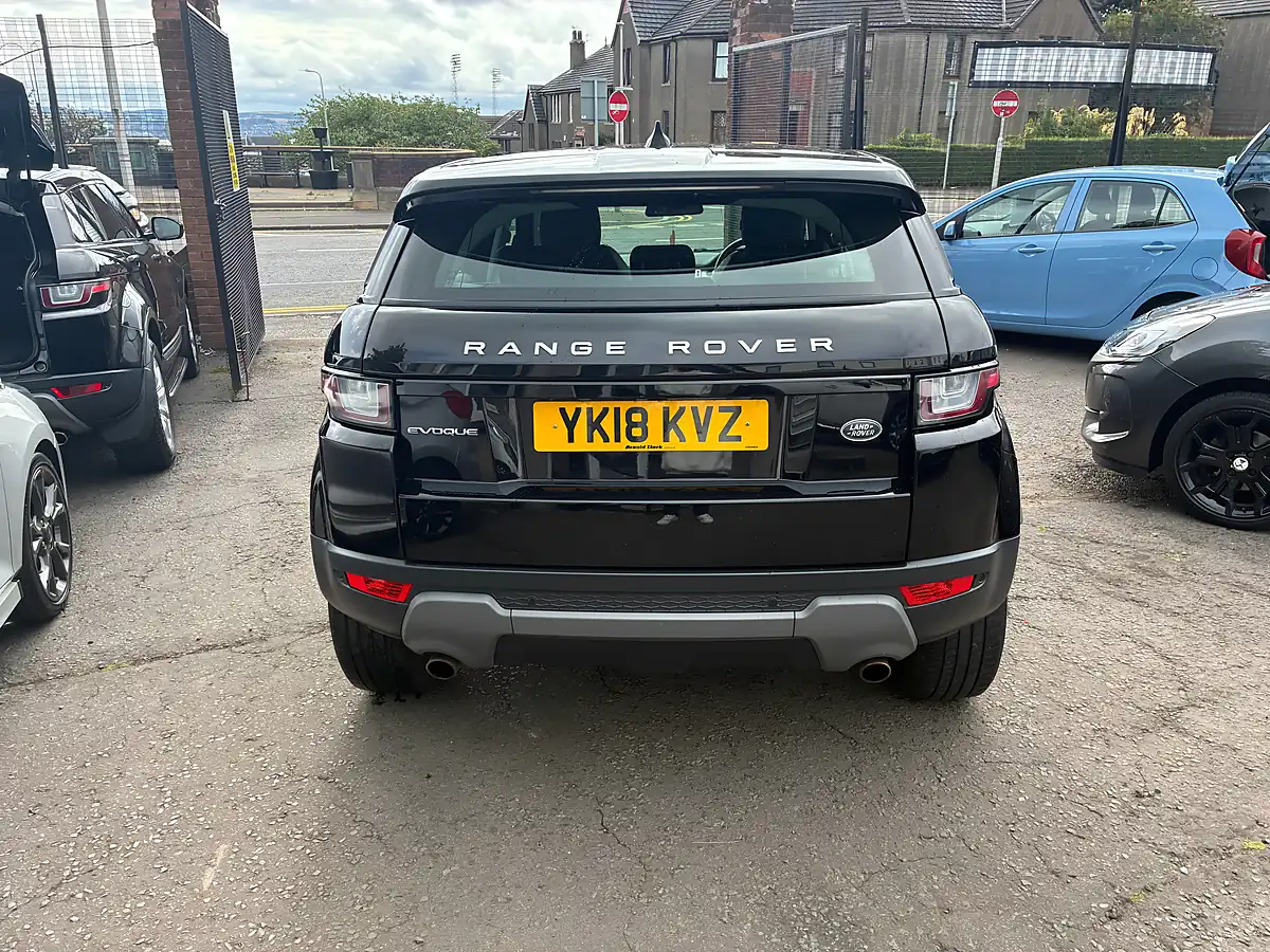 Used 2018 Land Rover Range Rover Evoque Se Tech Black - Interior and Exterior details 4