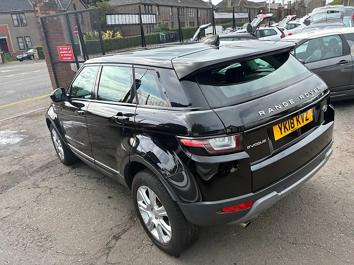 Used 2018 Land Rover Range Rover Evoque Se Tech Black - Interior and Exterior details 5