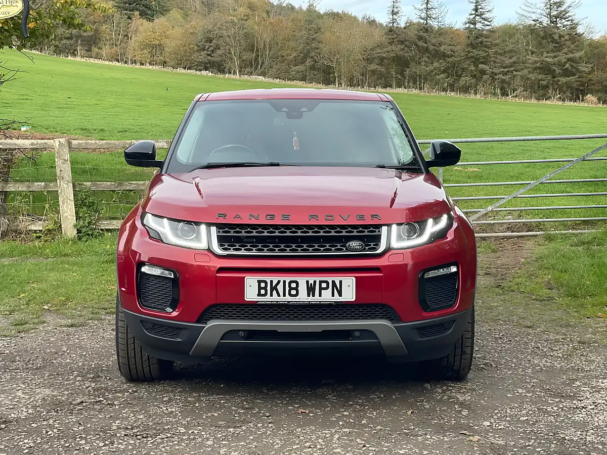Used 2018 Land Rover Range Rover Evoque Se Tech Red - Interior and Exterior details 2