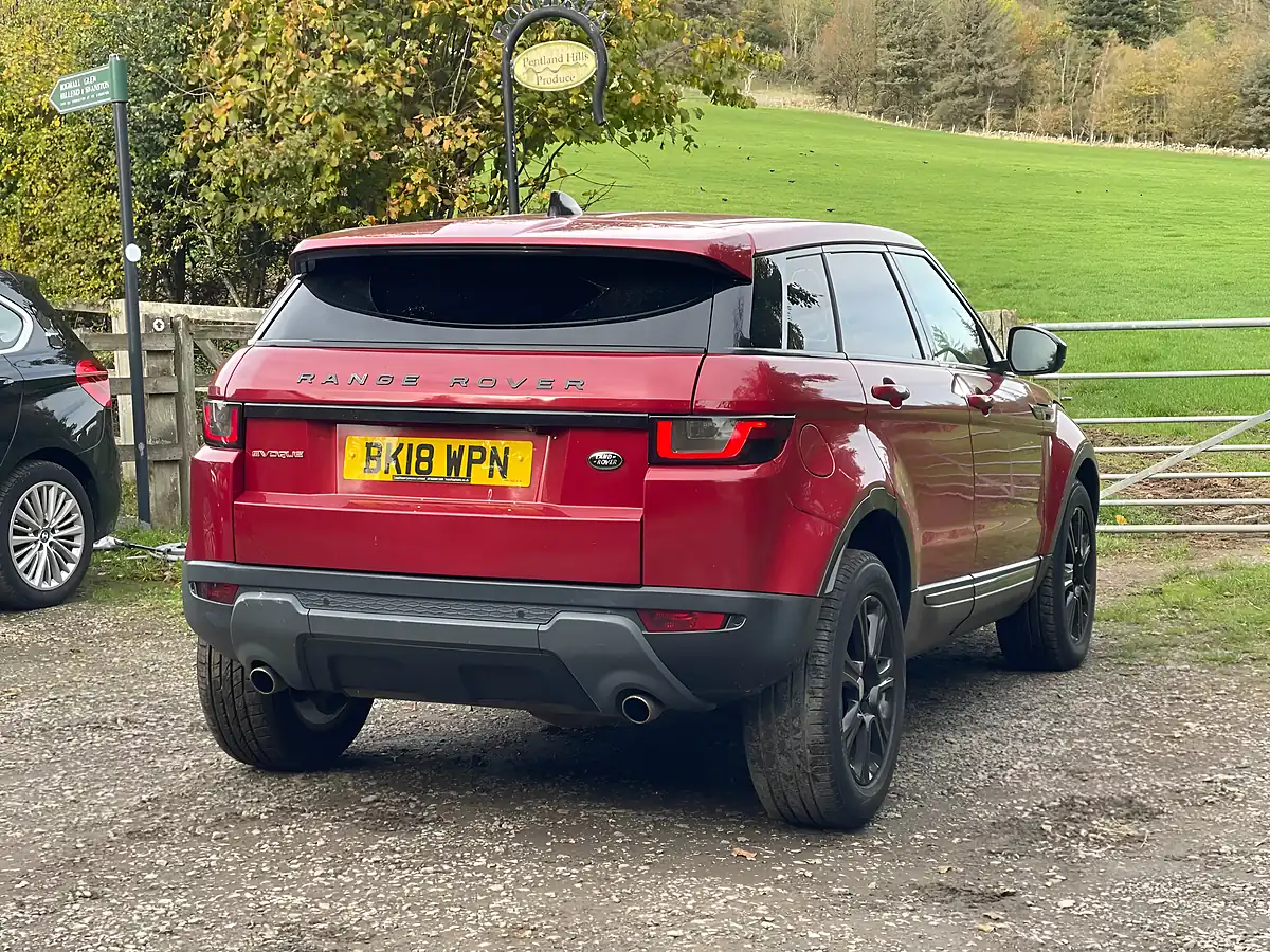 Used 2018 Land Rover Range Rover Evoque Se Tech Red - Interior and Exterior details 8