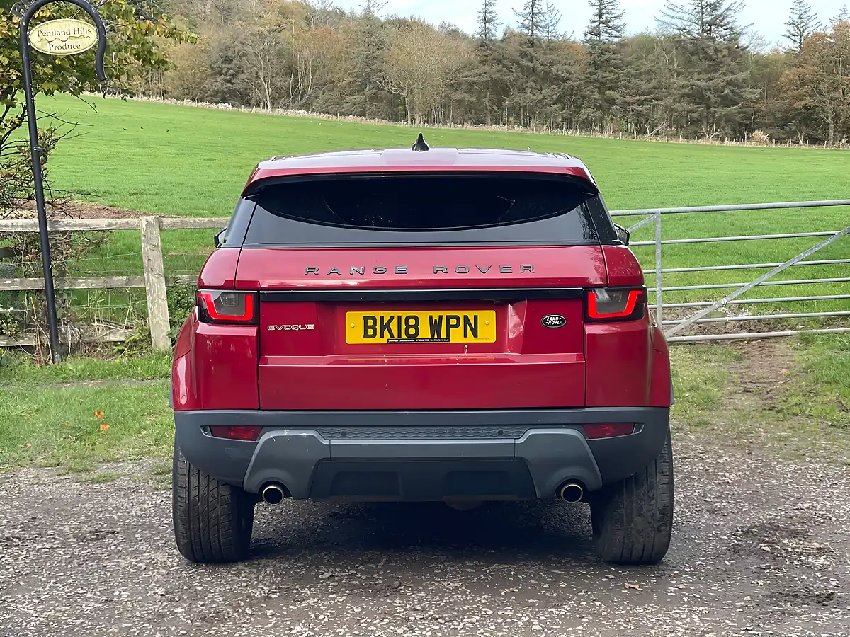 Used 2018 Land Rover Range Rover Evoque Se Tech Red - Interior and Exterior details 9