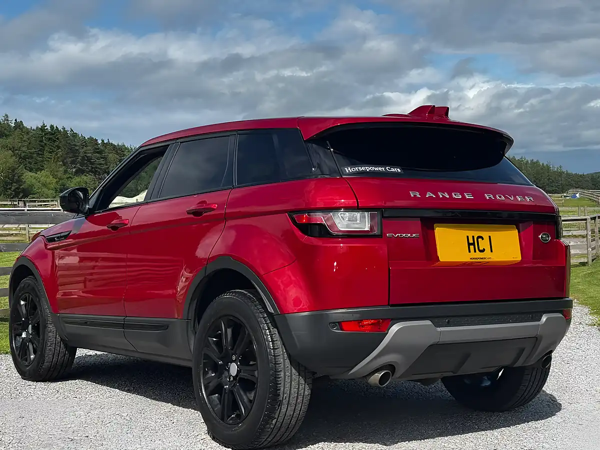 Used 2018 Land Rover Range Rover Evoque Se Tech Red - Interior and Exterior details 2