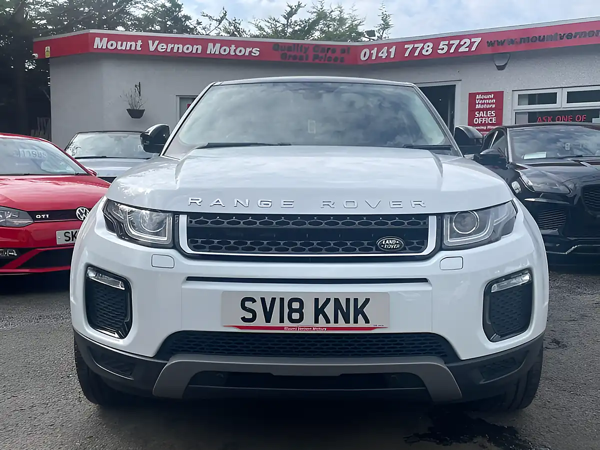 Used 2018 Land Rover Range Rover Evoque Se Tech White - Interior and Exterior details 15