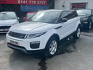 Used 2018 Land Rover Range Rover Evoque Se Tech White - Interior and Exterior details 4