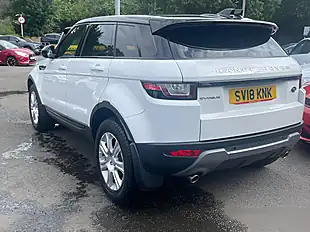 Used 2018 Land Rover Range Rover Evoque Se Tech White - Interior and Exterior details 8