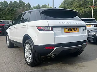 Used 2018 Land Rover Range Rover Evoque Se Tech White - Interior and Exterior details 6