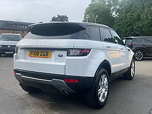 Used 2018 Land Rover Range Rover Evoque Se Tech White - Interior and Exterior details 8