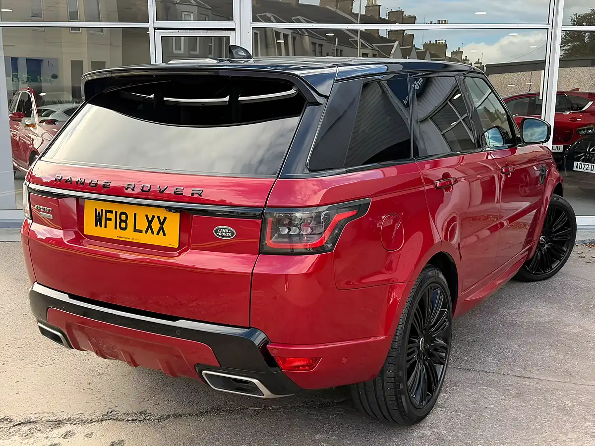 Used 2018 Land Rover Range Rover Sport Autobiography Dynamic Firenze Red - Interior and Exterior details 10