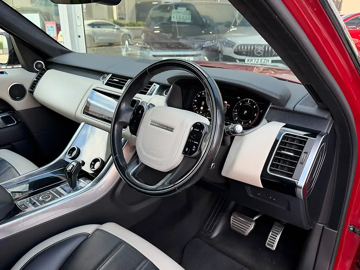 Used 2018 Land Rover Range Rover Sport Autobiography Dynamic Firenze Red - Interior and Exterior details 11