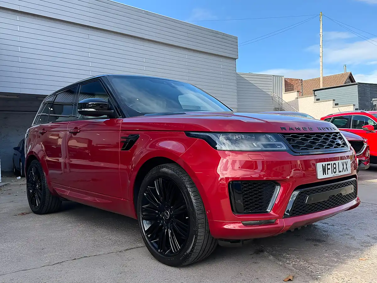 Used 2018 Land Rover Range Rover Sport Autobiography Dynamic Firenze Red - Interior and Exterior details 2