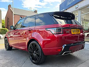 Used 2018 Land Rover Range Rover Sport Autobiography Dynamic Firenze Red - Interior and Exterior details 4