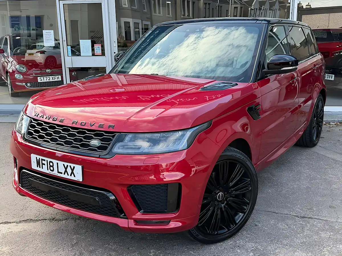 Used 2018 Land Rover Range Rover Sport Autobiography Dynamic Firenze Red - Interior and Exterior details 6