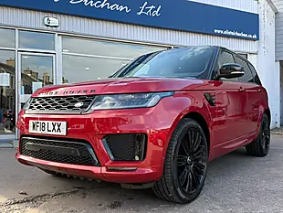 Used 2018 Land Rover Range Rover Sport Autobiography Dynamic Firenze Red - Interior and Exterior details 7