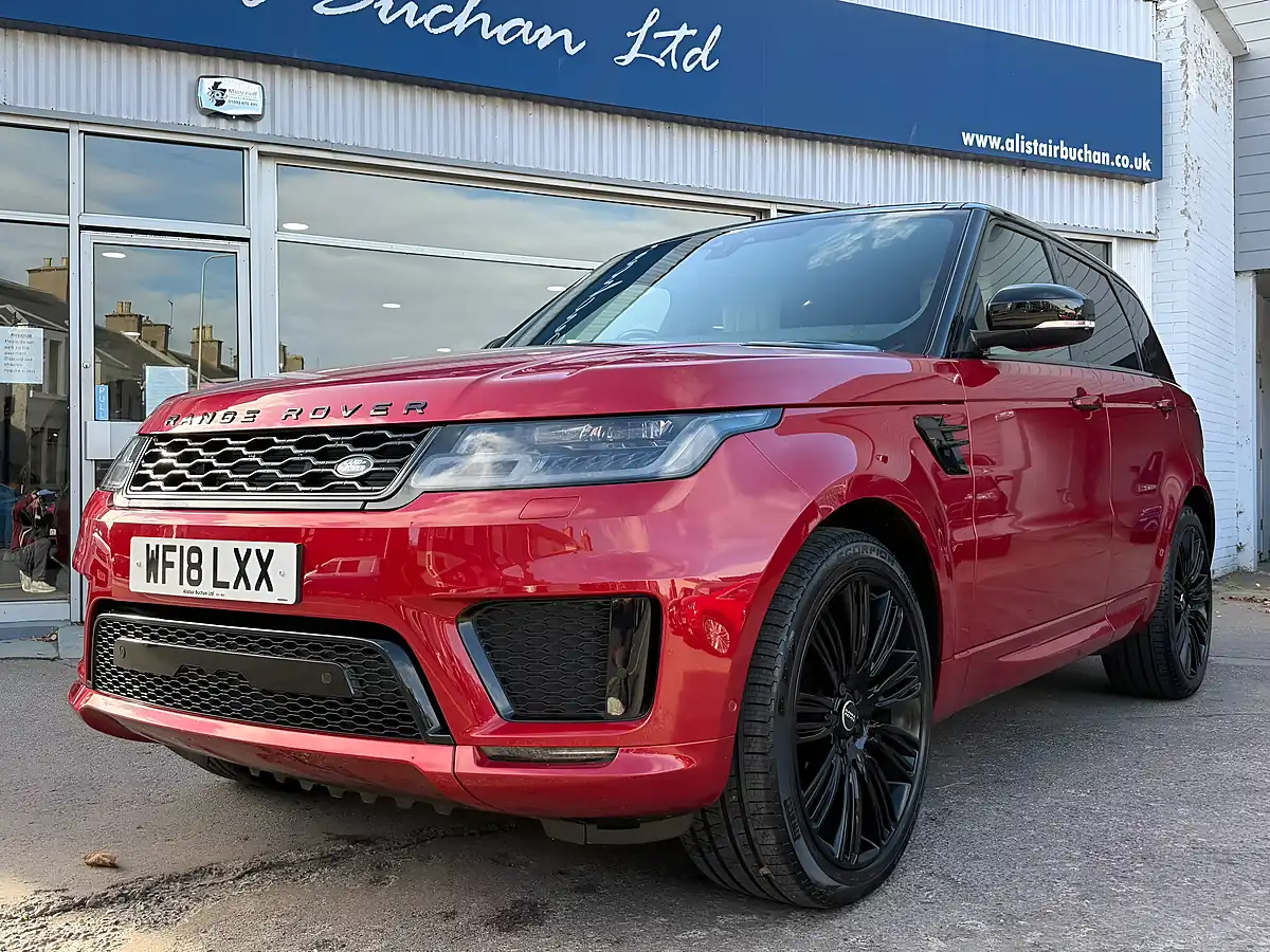 Used 2018 Land Rover Range Rover Sport Autobiography Dynamic Firenze Red - Interior and Exterior details 7