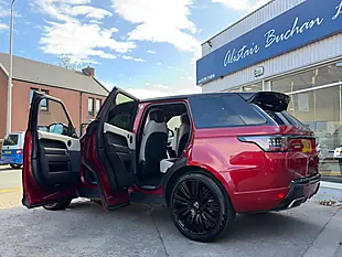Used 2018 Land Rover Range Rover Sport Autobiography Dynamic Firenze Red - Interior and Exterior details 8