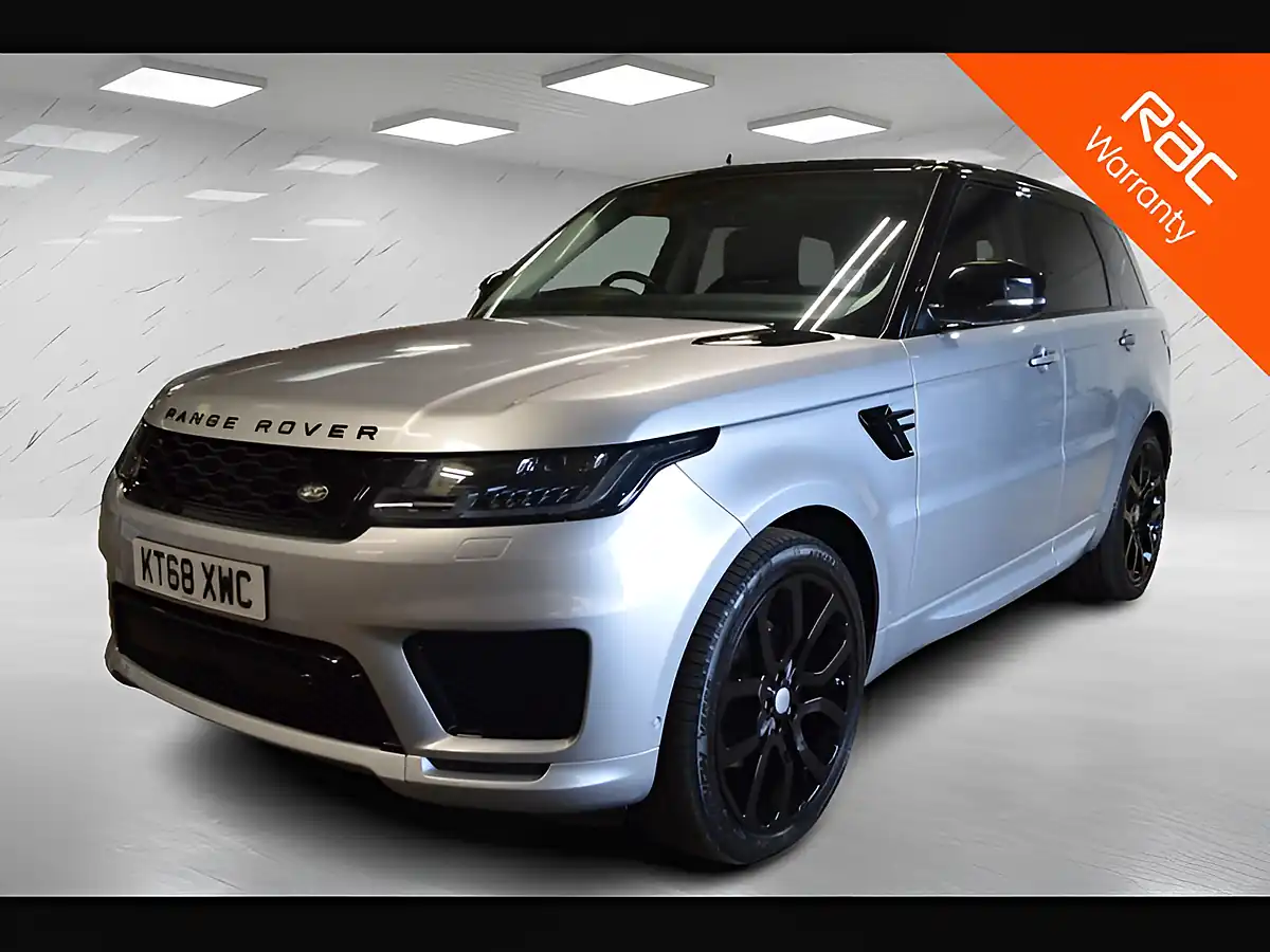 Used 2018 Land Rover Range Rover Sport Autobiography Dynamic Indus Silver - Front View