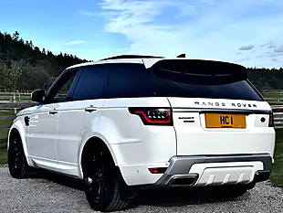 Used 2018 Land Rover Range Rover Sport Autobiography Dynamic White - Interior and Exterior details 4