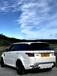 Used 2018 Land Rover Range Rover Sport Autobiography Dynamic White - Interior and Exterior details 6