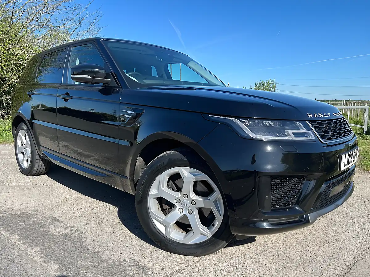 Used 2018 Land Rover Range Rover Sport Hse Black - Front View