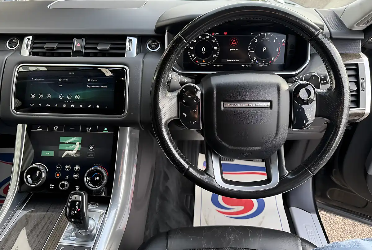 Used 2018 Land Rover Range Rover Sport Hse Black - Interior and Exterior details 14