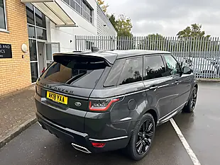 Used 2018 Land Rover Range Rover Sport Hse Dynamic Carpathian Grey Metallic - Interior and Exterior details 5