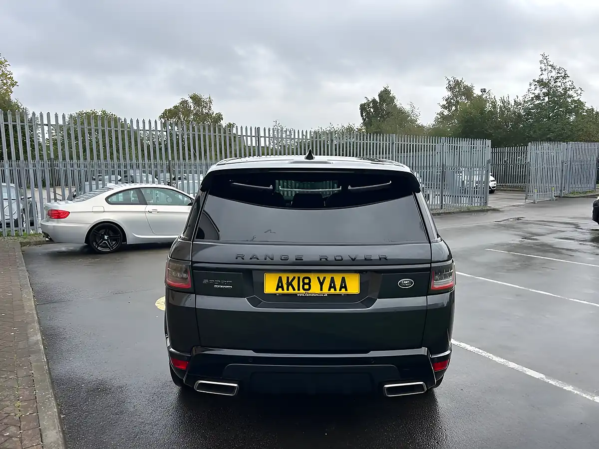 Used 2018 Land Rover Range Rover Sport Hse Dynamic Carpathian Grey Metallic - Interior and Exterior details 6