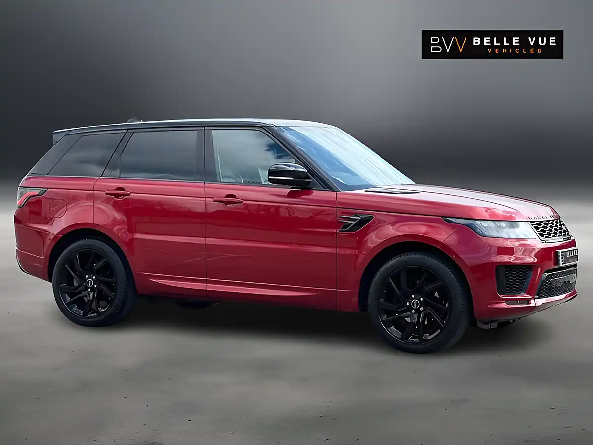 Used 2018 Land Rover Range Rover Sport Hse Dynamic Firenze Red - Interior and Exterior details 3