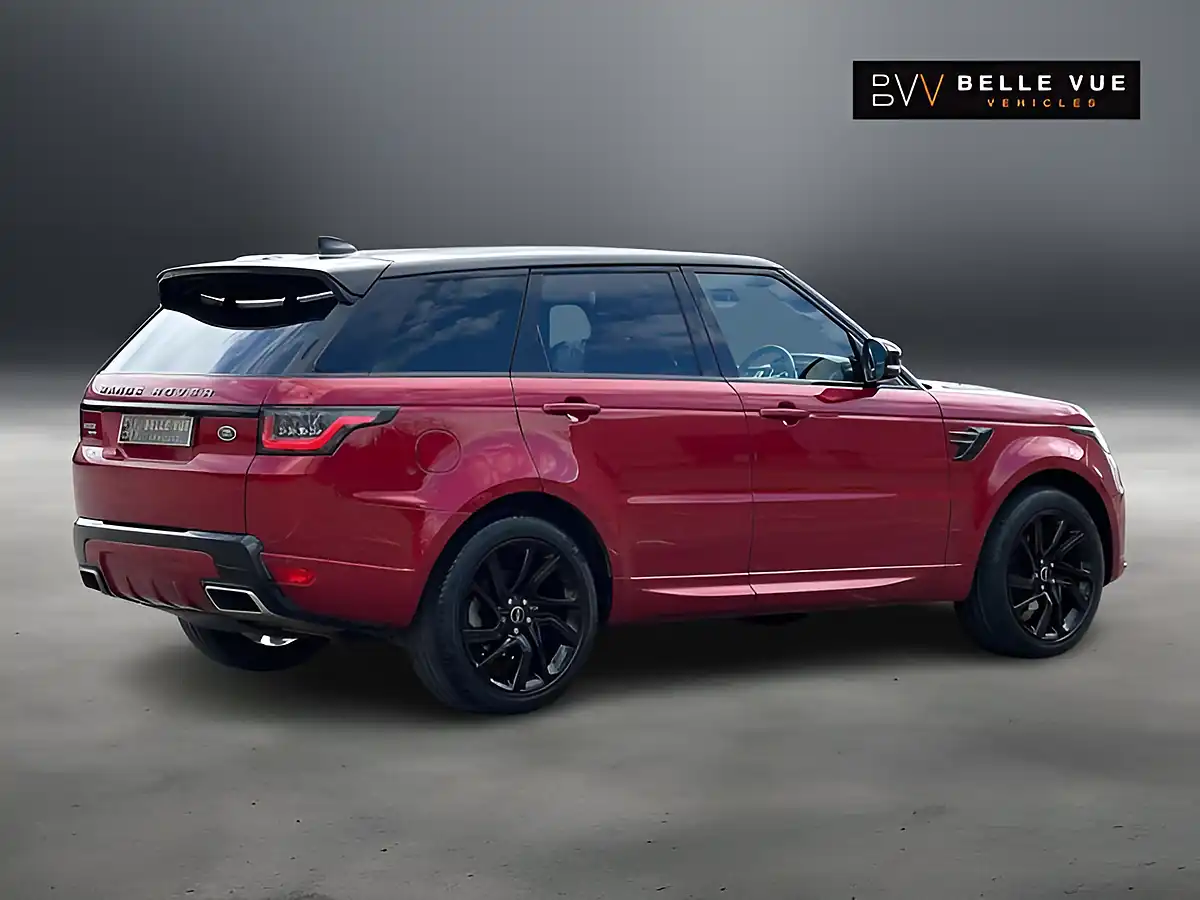 Used 2018 Land Rover Range Rover Sport Hse Dynamic Firenze Red - Interior and Exterior details 5