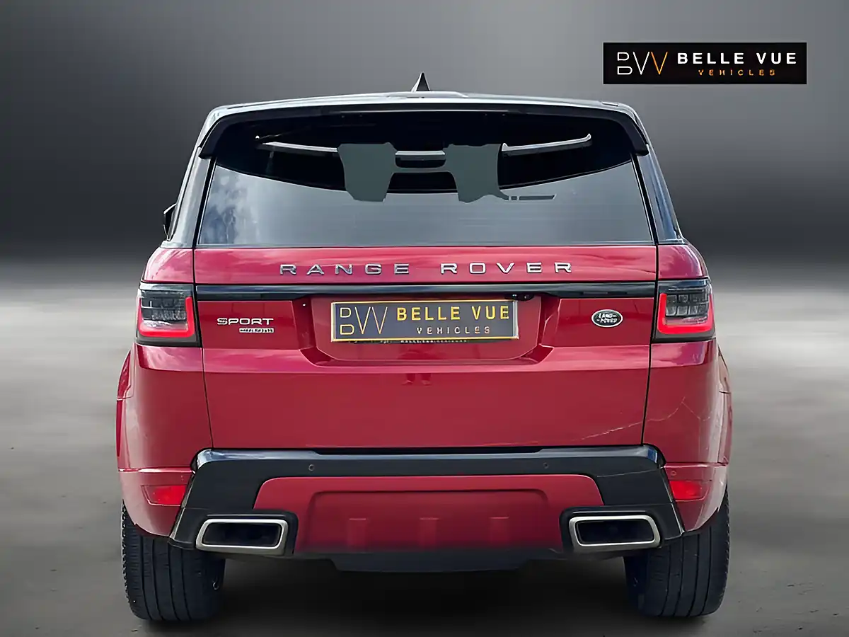 Used 2018 Land Rover Range Rover Sport Hse Dynamic Firenze Red - Interior and Exterior details 7