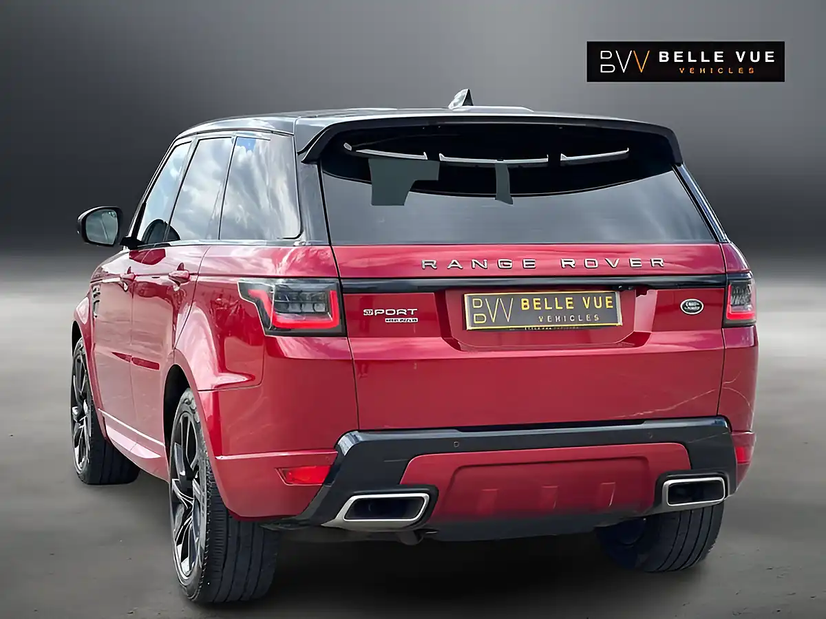Used 2018 Land Rover Range Rover Sport Hse Dynamic Firenze Red - Interior and Exterior details 9