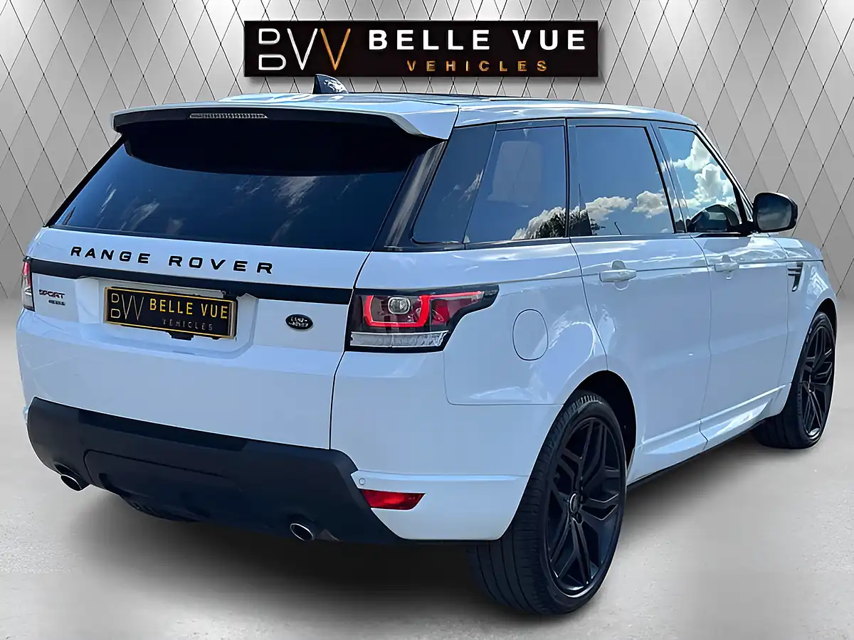 Used 2018 Land Rover Range Rover Sport Hse Dynamic Fuji White - Interior and Exterior details 3